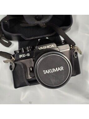 Yashica FX-3 Camera with Lens & Accessories